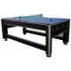 Professional 7 FT 3 In One Game Table , Flip Air Hockey Ping Pong Table