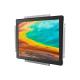 industrial integrated 19 inch waterproof USB/RS232 interface capacitive touchscreen monitor open frame display with metal case