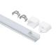 Small Size LED Extrusion Profile PC Diffuser Wardrobe Cabinet Light Surface