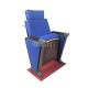 Hall Theater Seats Church Auditorium Chair With Writing Pad Leature Tables