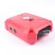 Compact and Convenient Portable Red Air Compressor for Motorcycle Tyre Inflation