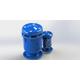 EN1074-4 RAL5010 Combination Air Release Valve With SS304 Sealing Arc