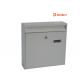 Grey Residential Mailboxes 0.7mm Thickness Apartment Mailboxes