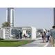 Prefabricated Garden Stuido Houselight Log Cabins With Light Steel Frame Cabin Hotel Units