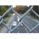 Diamond security mesh for football field chain link fences/wire fencing wire mesh fence
