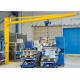 Workshop Electric Hoist Mast Type Jib Crane Single Beam Column Mounted