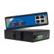 4 POE 2 Optical Port Ethernet Fiber Switch , Cascading Network Switches
