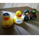 Decorated Multi Colored Rubber Ducks , Eco Friendly Fun Bath Toys For Toddlers