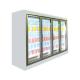 Custom N Door Multideck Upright Chiller Glass Door Display Refrigerator