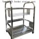 Stainless Steel Four Wheels Smt Feeder Cart For Yamaha YS