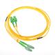 OS2 Single Mode Fiber Optic Cable Patch Cord PVC/LSZH LX.5 APC-SC APC 9/125um