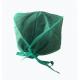 Green Disposable Bouffant Surgical Caps Disposable Scrub Hats