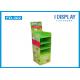 Supermarket Corrugated Cardboard Pallet Display Green Color For Chewing Gum