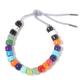 Glass Crystal Forte Beads Bracelet In Multi Colors For Personal Desigy DIY Style In Adjustable Clasp