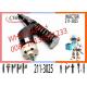 Diesel Engine Injector 235-1401 10R-3264 10R-7229 200-1117 211-3025 For  C18 C15 Common Rail