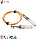 40G QSFP+ To QSFP+ Active Optical Cable Length 100m Hot Pluggable OM2 Cable