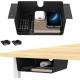 Functional Design Under Table Storage Shelf for Adjustable Stand Up Table Organizer