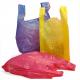 Biodegradable PLA PBAT 25 Micron Compostable T Shirt Bag