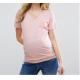In stock  high quality summer short sleeves t-shirt maternity clothes manufacturers
