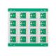 Fr4 High TG Ceramic Pcb Green Circuit Board Immersion Gold 0.4mm