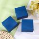 Thick Blue Necklace Base Lip Gift Jewelry Box Paper Ring Earring Bracelet Pendant