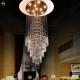 Gu10 Crystal Chandelier Pendant Light Customized Clear Wedding Designer Led