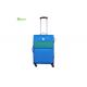 600D Polyester Soft Sided Luggage with One Front Pocket and Spinner Wheels