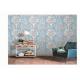 Washable PVC Vinyl Wallpaper Damask  Design Classic For Living Room