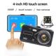 4 Inch Dashboard Mounted Dash Cam Front And Rear CMOS sensor