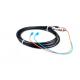 FTTP 2 Core Optical Fiber Cable 100N Outdoor Multimode Fiber Pigtail