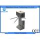 304 Stainless Steel Access Control Turnstile Gate Full Auto Tripod 550mm Channel Width
