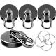 Durable Rust Resistant Carabiner Magnetic Hook Swivel Magnetic Wall Hanger