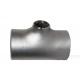 1/2” NB To 48” NB Stainless Steel Reducing Tee Black Finish Durable