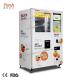 110V 220V white color orange juice vending machine for supermarket