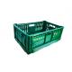 Stacking Custom Plastic Storage Crate Folding Vegetable Storage Basket