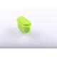 Oval Shaped Green Industrial Rocker Switch , Waterproof On Off On Rocker Switch