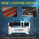 1250mm CNC Sheet Metal Cutting Machine Anti Skateboard V Groover Machine