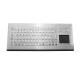 Explosion Proof Stainless Steel Industrial Keyboard With Resistive Touchpad IK09 For Mining