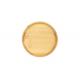 Bamber Large Size Bamboo Serving Tray, Round Shape for High Quality Bamboo Serving Tray