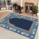 Worship Crystal Velvet Floor Carpets Shag Area Rugs For Ancient Week Pray