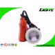 3.5 Ah Ni-MH Battery High Power Led Headlamp For Mining , 4000lux Brightness