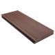 Wood Fiber 138*26mm Solid Composite Decking Waterproof Deck Boards Insect Resistant