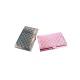 Fashionable Aluminium Business Card Carrying Case Elegant Pink Design