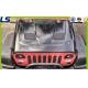 Rugged Ridge Engine Hood Cover Bonnet for Jeep Wrangler