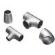ASME B16.9 Sch40s  Butt Weld / Seamless Stainless Steel Pipe Fittings Equal Shape