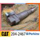 Excavator 3412E/3408E Engine  ,Common Rail Fuel Injector 204-2467 2042467,CAT oriignal injector