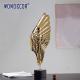 Abstract Metal Art Decoration Angel Wings Stainless Steel Sculpture