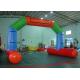 Inflatable Airtight Water Floating Stand Arch For Advertising Promotion Or Game