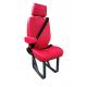 Ambulance Seats Strong Steel Inner Frame Structure Wall Mounted Multifunction