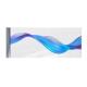 Flexible Glass Curtain Wall LED Film Screen High Transparency 85% Lightweight Custom Size for Restaurant Hotel Supplies